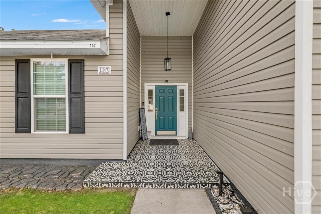107 Buford Hill Road Eden, GA 31307 - Photo 9 of 51 FRONT DOOR ENTRANCE
