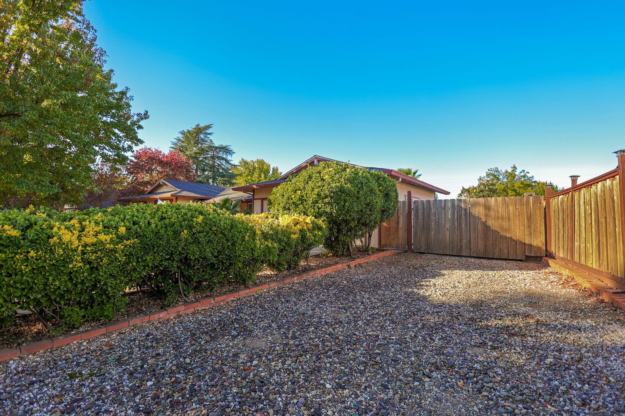 3420 Riverview Drive Redding, CA 96001 - Photo 39 of 40 a view of a backyard