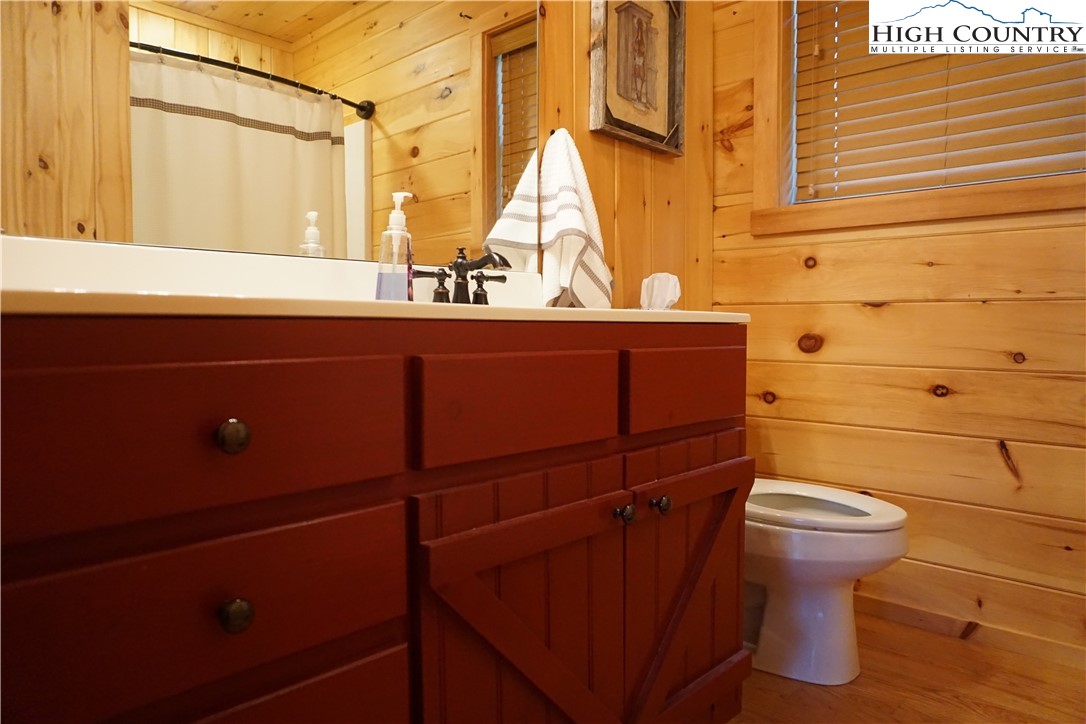 182 Buckland Road Grassy Creek, NC 28631 - Photo 20 of 38 a bathroom with a sink and a toilet