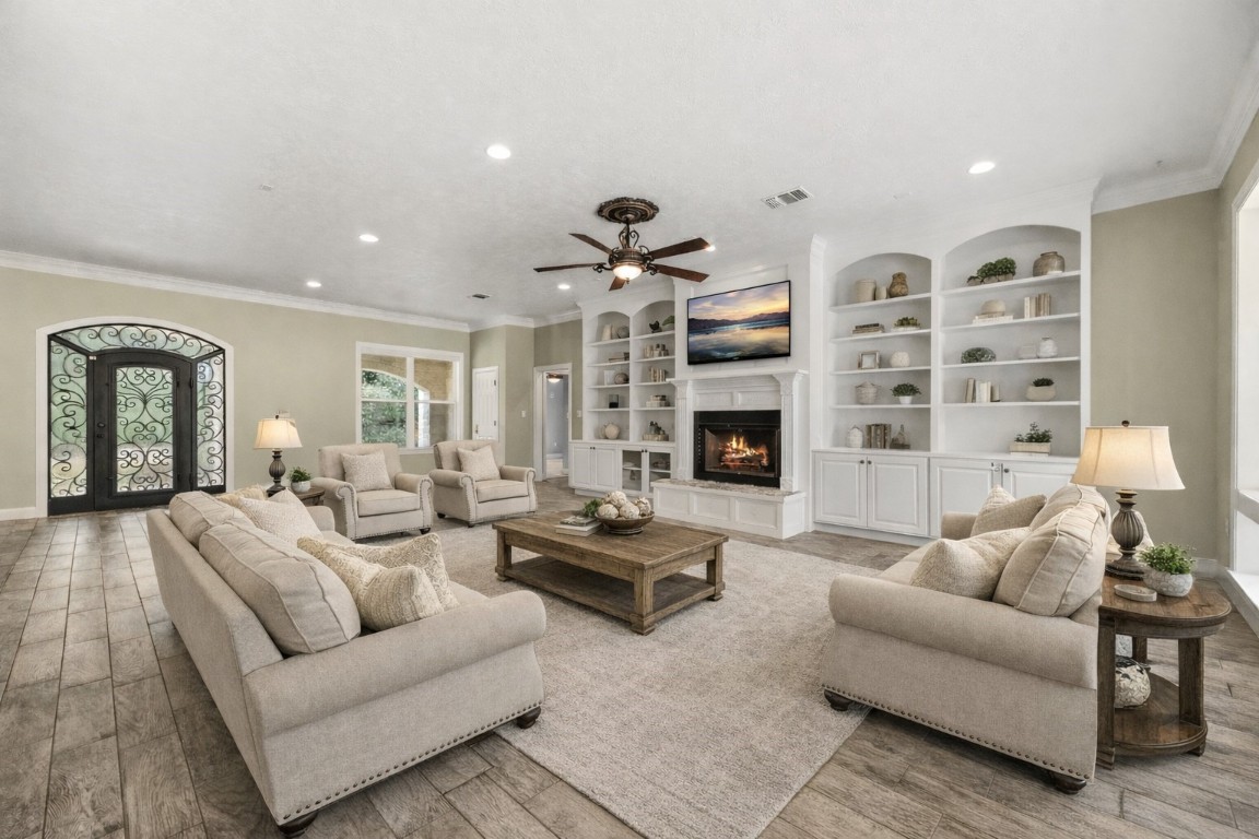 2051 Hillview Road Bellville, TX 77418 - Photo 15 of 47 Virtually staged family room.