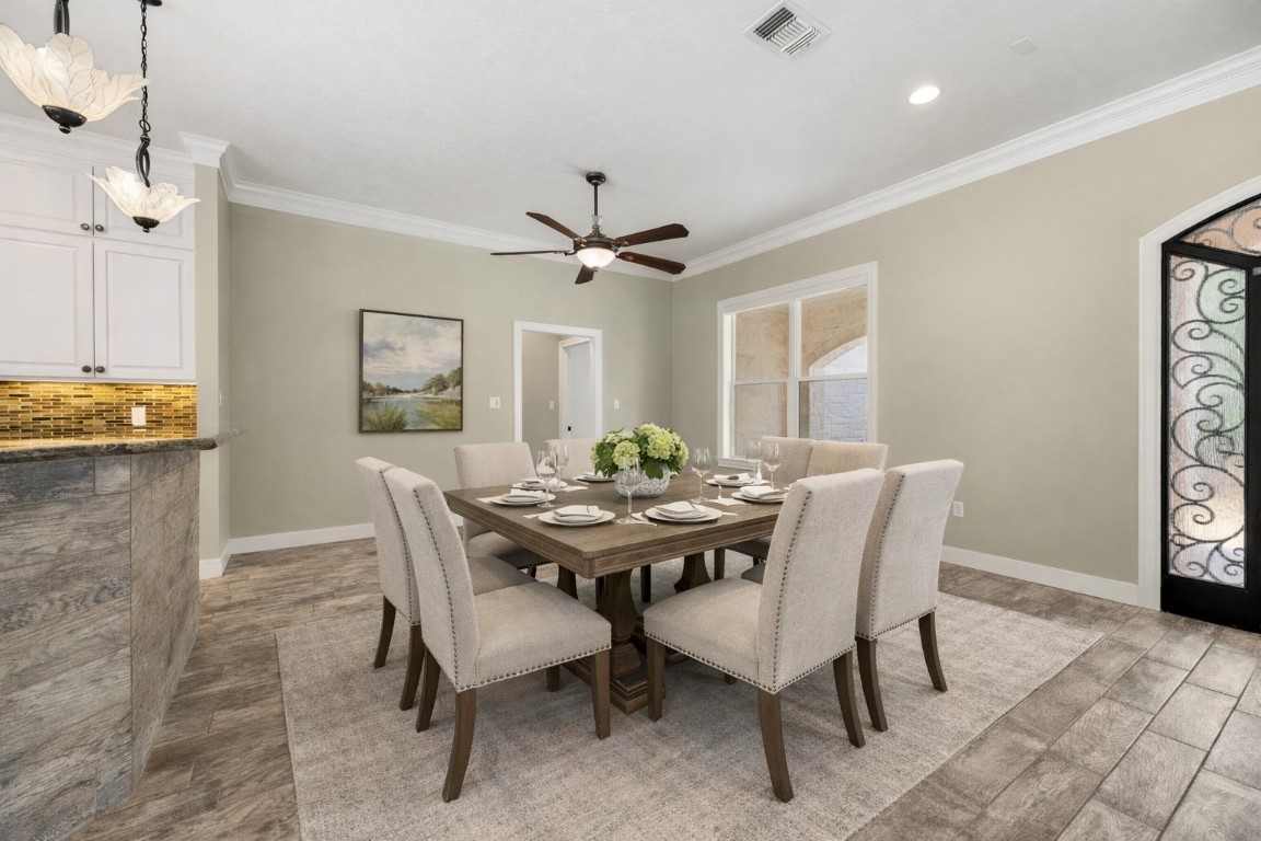 2051 Hillview Road Bellville, TX 77418 - Photo 19 of 47 Virtually staged dining area.