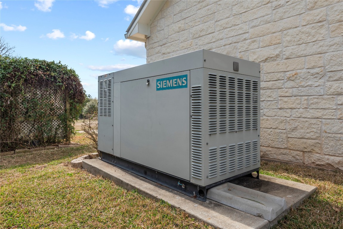 2051 Hillview Road Bellville, TX 77418 - Photo 31 of 47 Whole-home generator provides peace of mind.