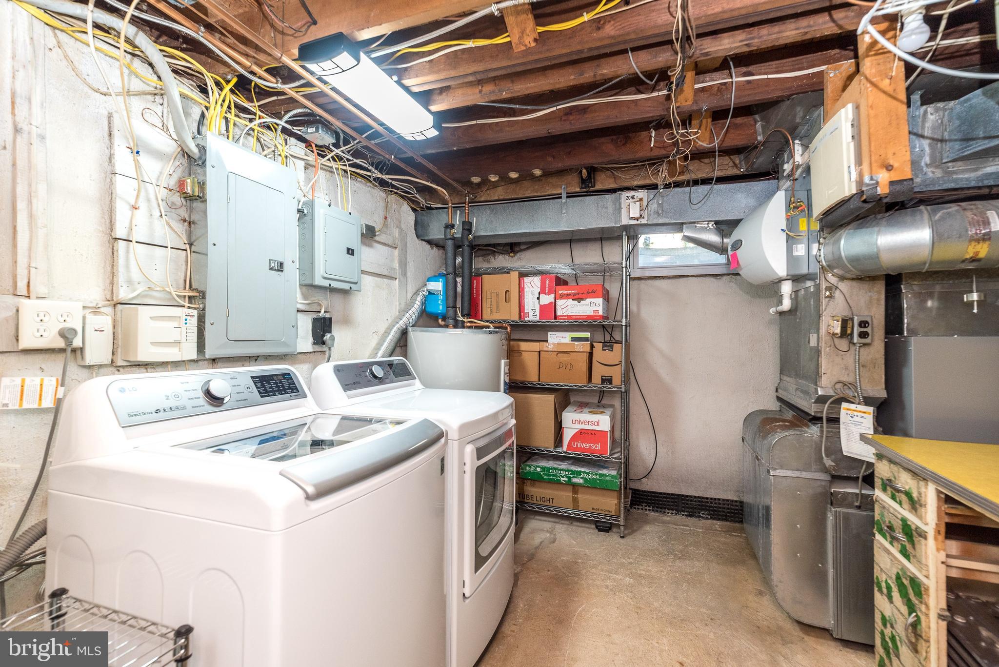 26 Shirley Road Hatboro, PA 19040 - Photo 38 of 50 a utility room with dryer and washer