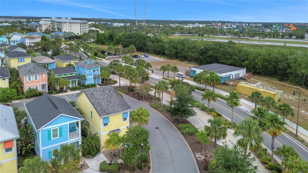 3083 Key Lime Loop Kissimmee, FL 34747 - Photo 42 of 82 an aerial view of residential houses with outdoor space and street view