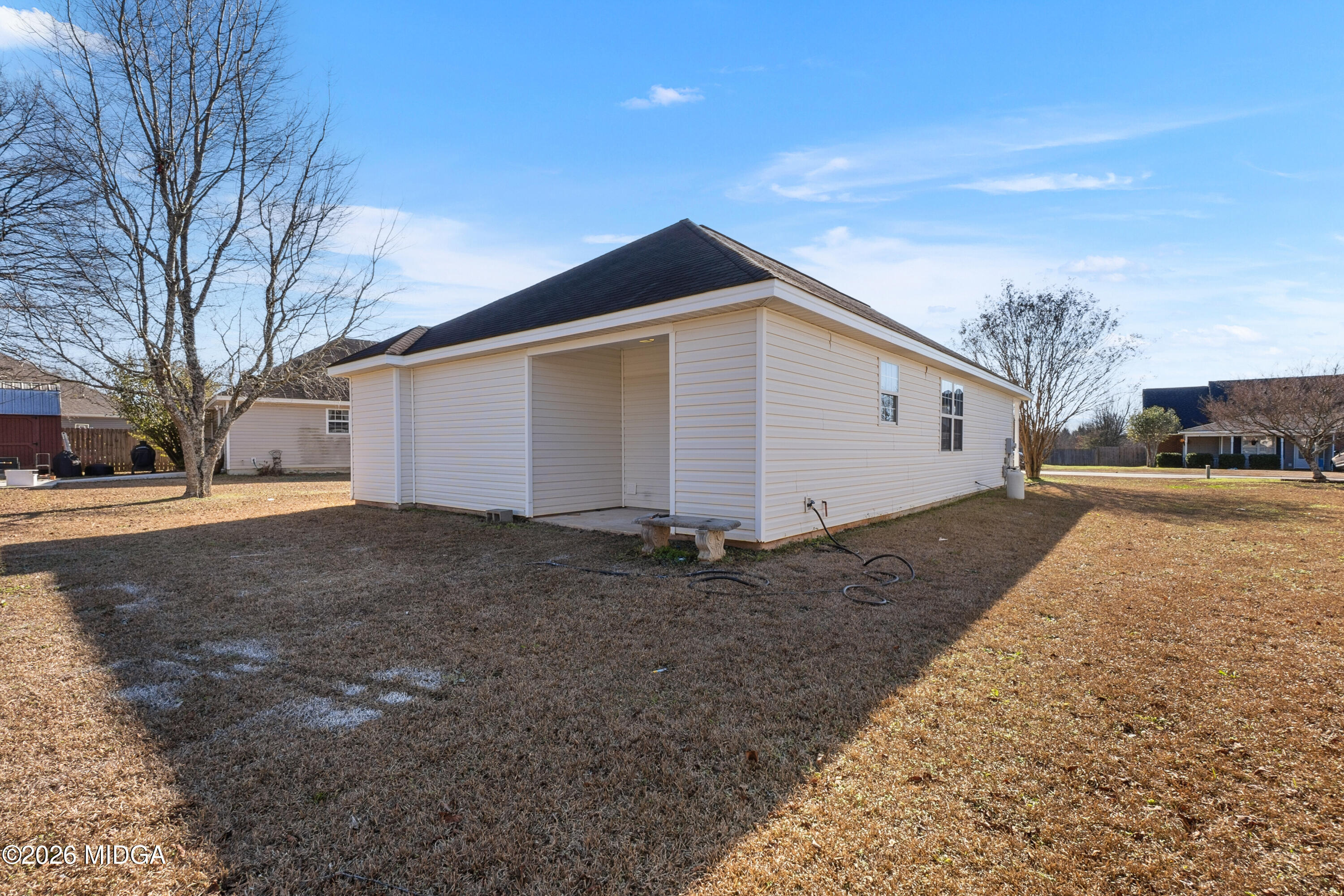 404 Wynfield Lane Bonaire, GA 31005 - Photo 39 of 45 a view of a house with a yard