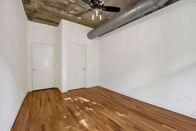 a view of empty room