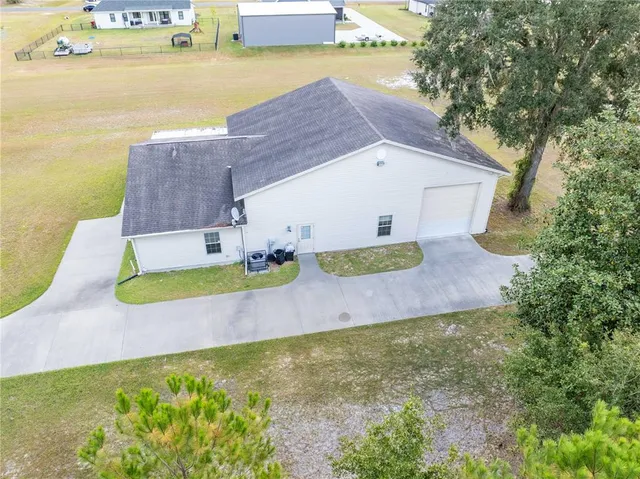 a view of a house with an outdoor space