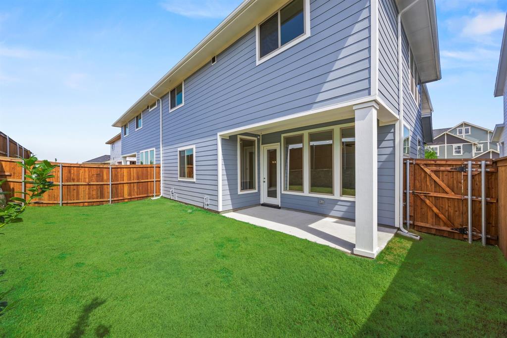 316 Chestnut Street Celina, TX 75009 - Photo 24 of 25 a view of a house with backyard