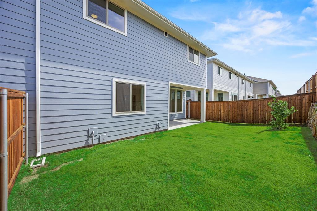 316 Chestnut Street Celina, TX 75009 - Photo 25 of 25 a view of a house with a backyard