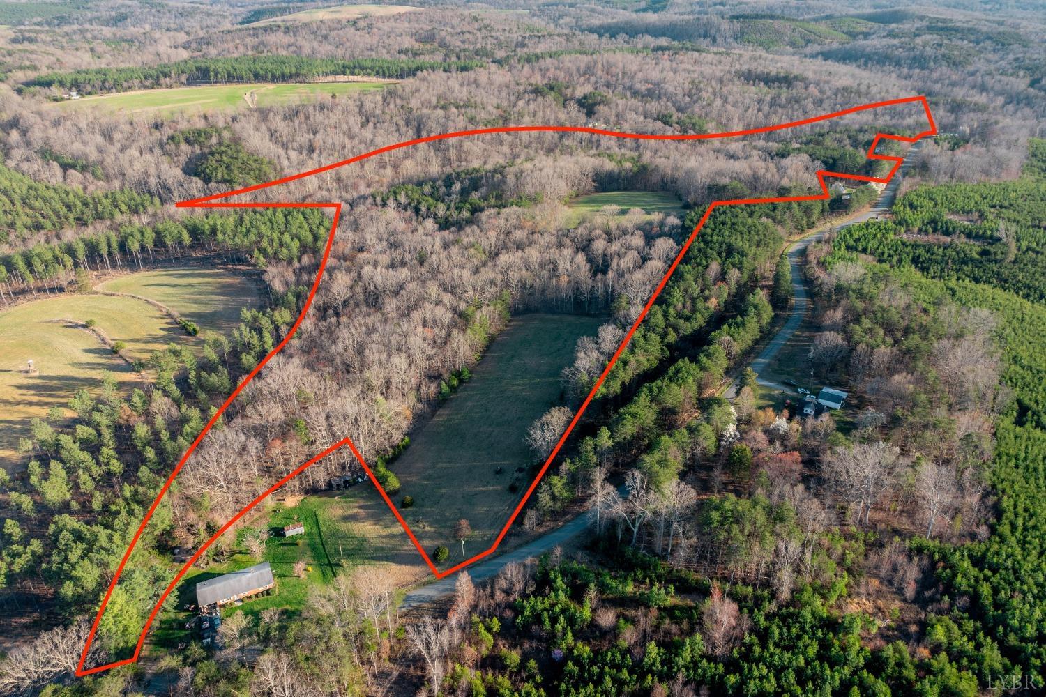 0 Armstrong Road Penhook, VA 24137 - Photo 3 of 9 a view of a yard with an umbrella