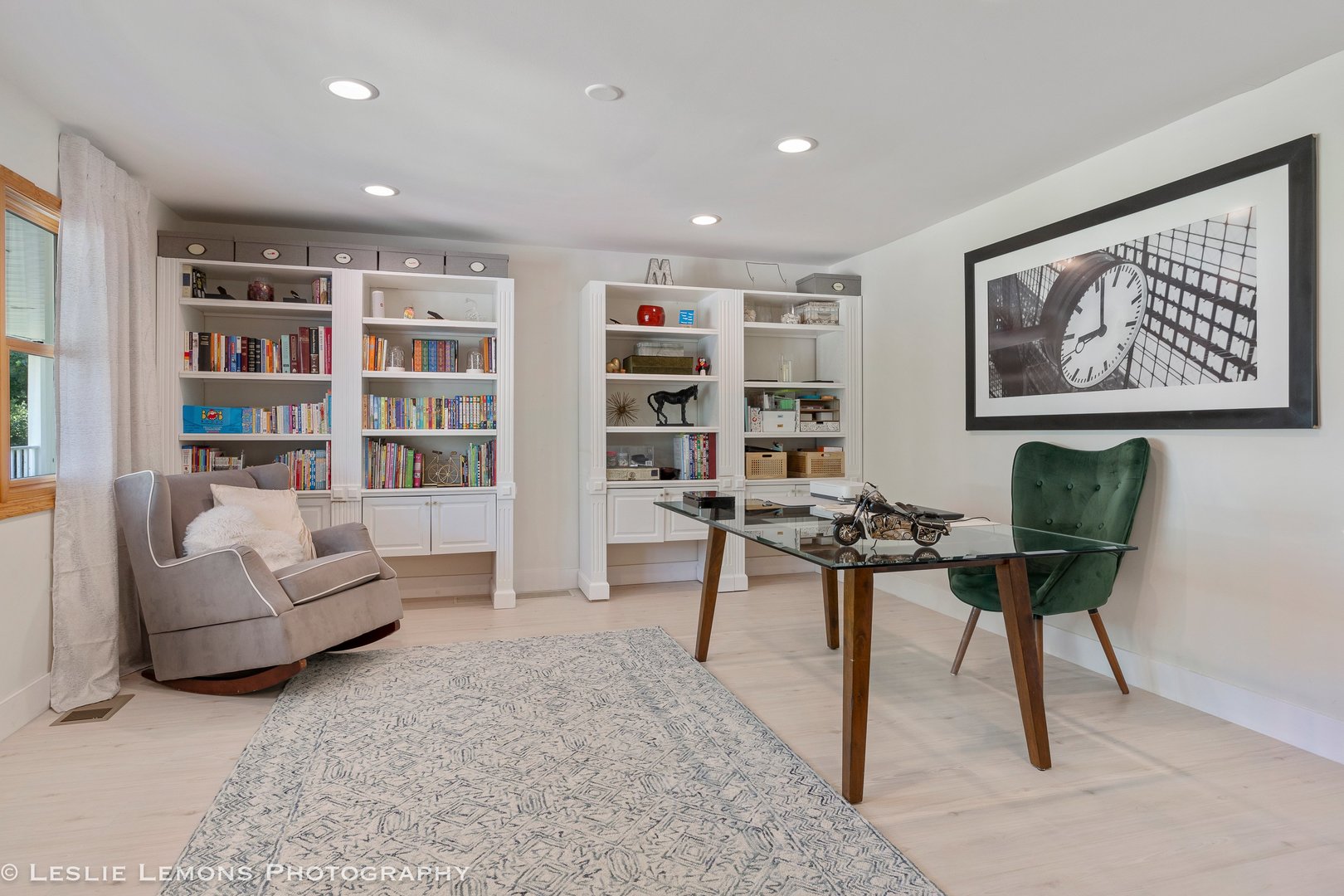 8S452 Bell Drive Naperville, IL 60565 - Photo 8 of 59 a living room with furniture and a book shelf