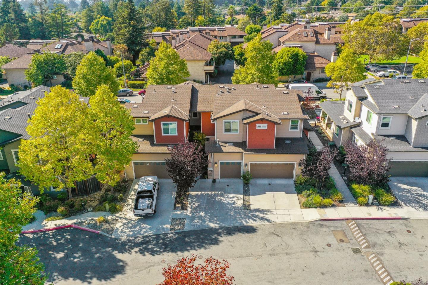 142 Atherton Loop Aptos, CA 95003 - Photo 19 of 21 an aerial view of residential houses with outdoor space