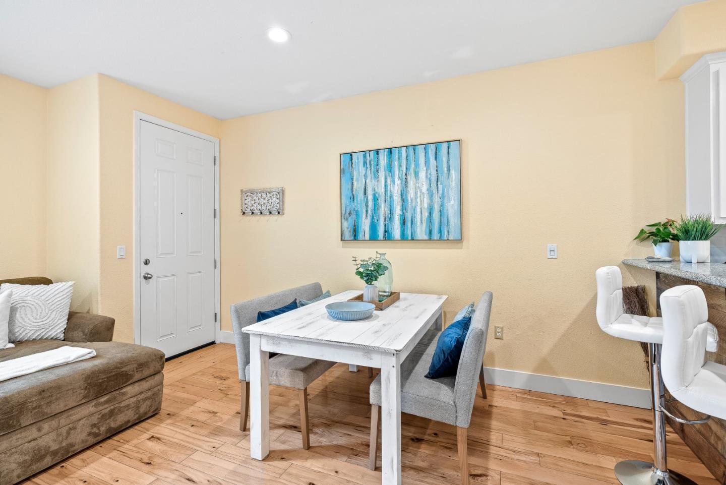 142 Atherton Loop Aptos, CA 95003 - Photo 5 of 21 a view of a livingroom with furniture and wooden floor