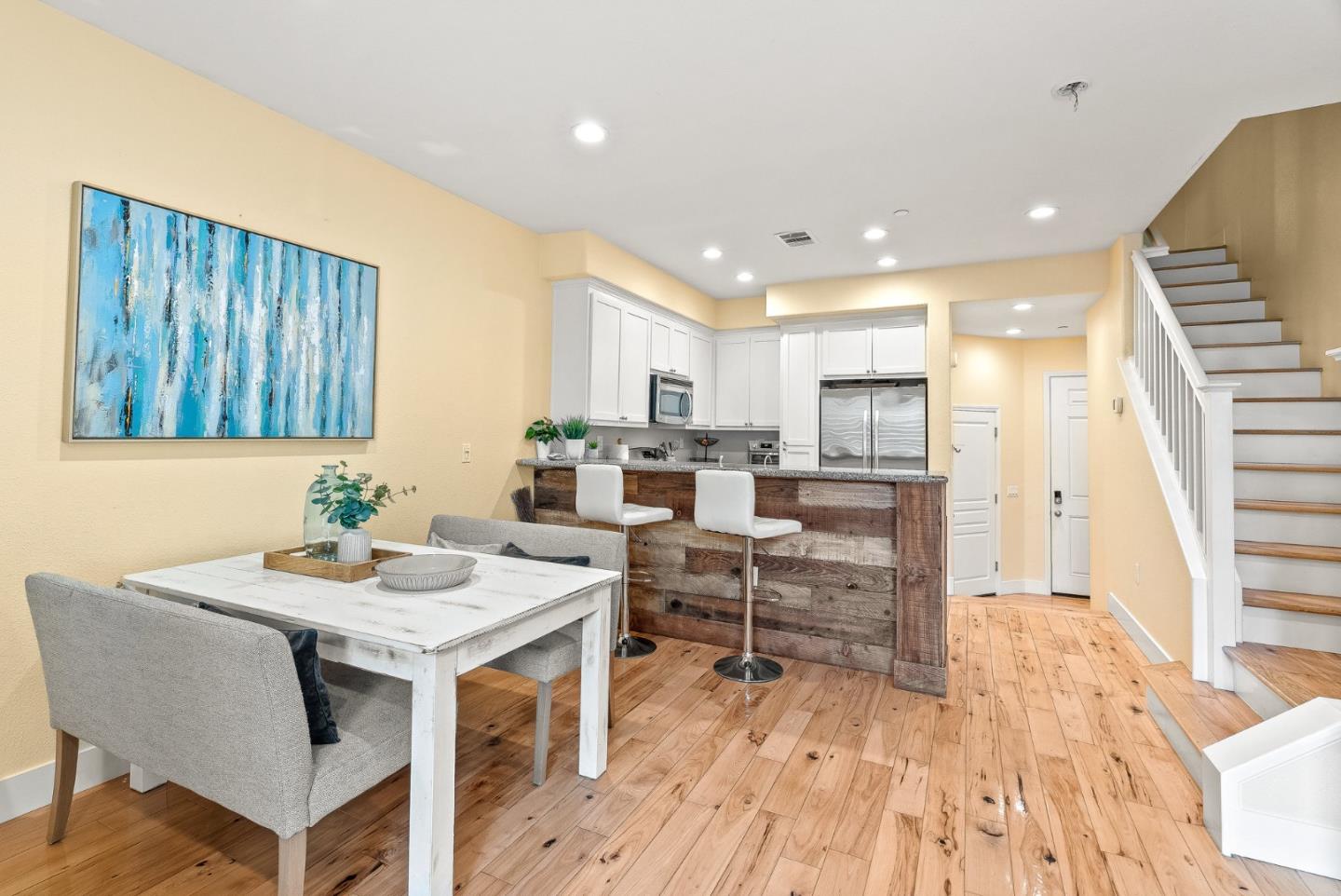 142 Atherton Loop Aptos, CA 95003 - Photo 6 of 21 a view of a dining room with furniture