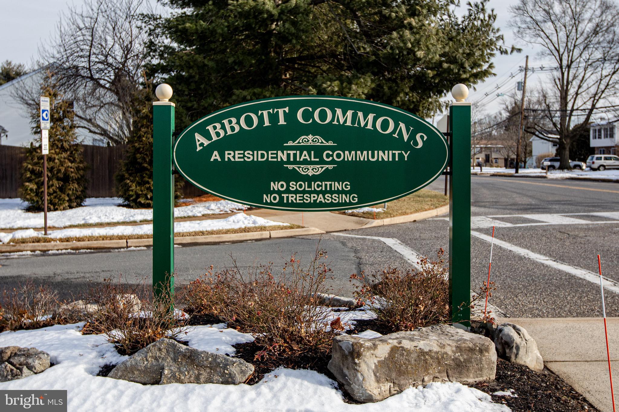 a sign on the side of the road