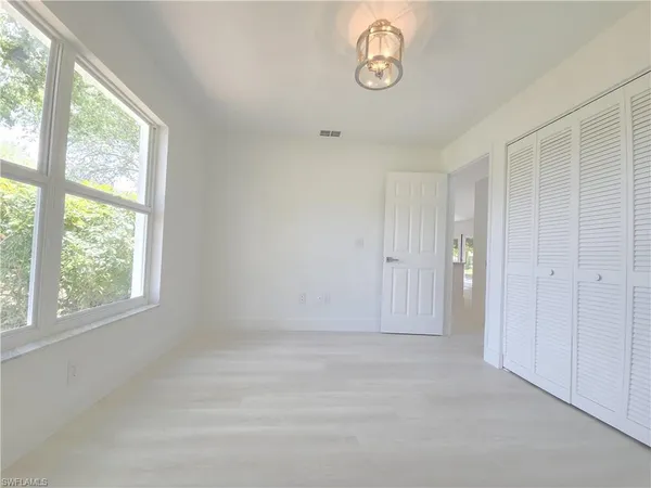 a view of room with window