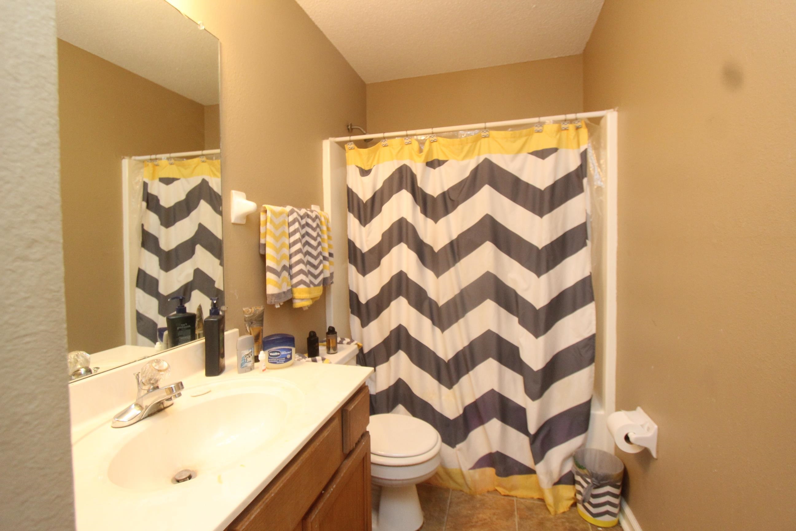 4563 Cedargreen Cove Memphis, TN 38128 - Photo 10 of 12 a bathroom with a sink and mirror with toilet