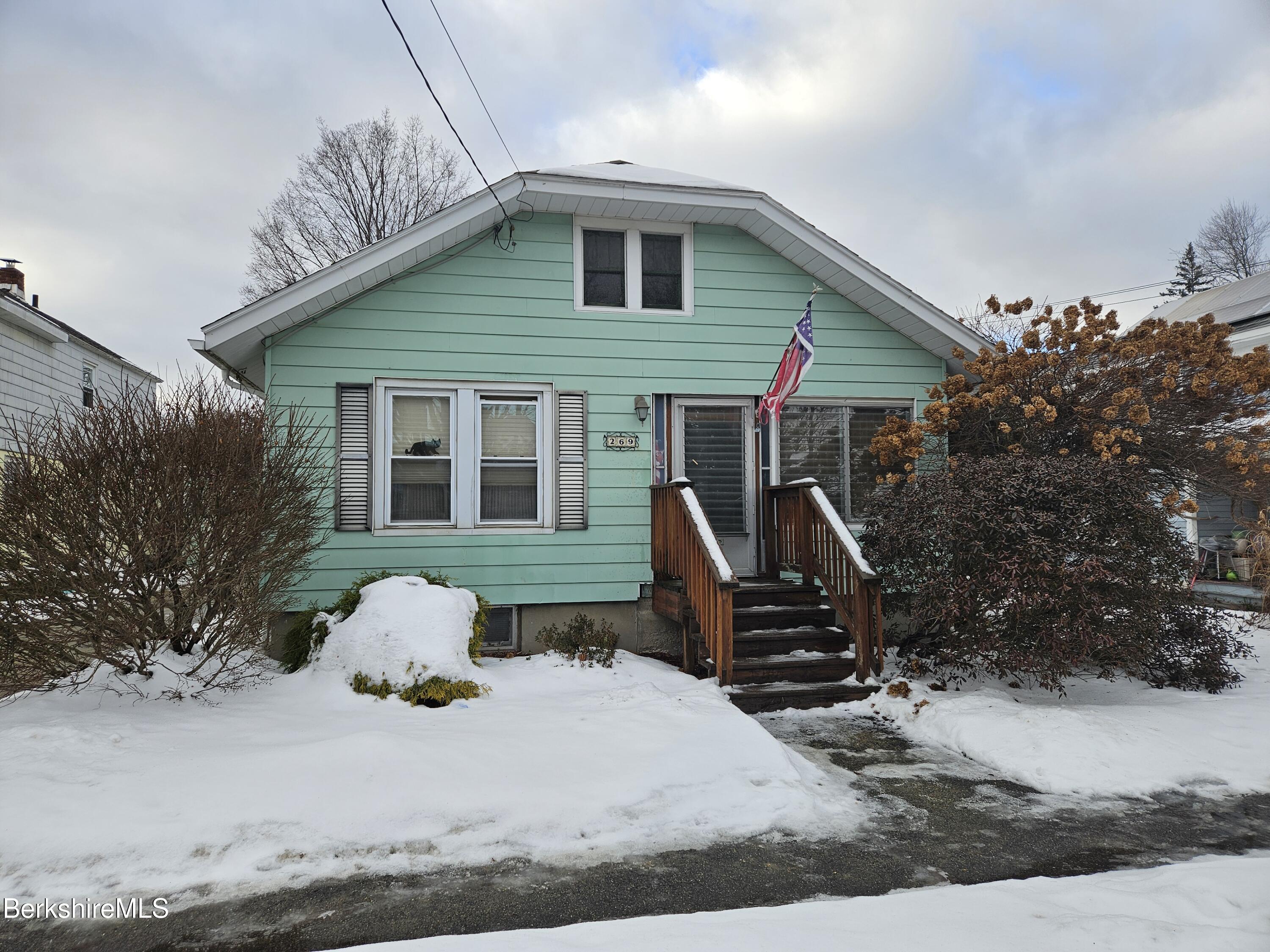 269 2nd Street Pittsfield, MA 01201 - Photo 2 of 39 a front view of a house with garden