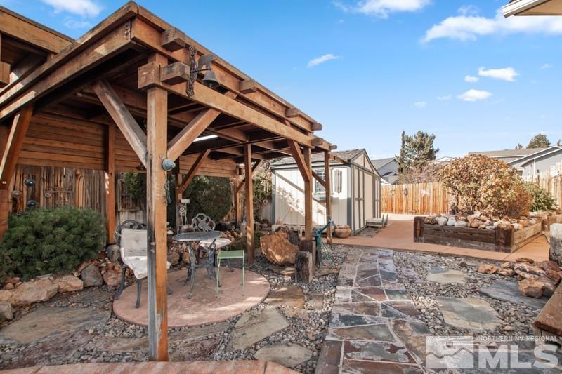 926 University Place Reno, NV 89512 - Photo 27 of 30 a view of roof with sitting area