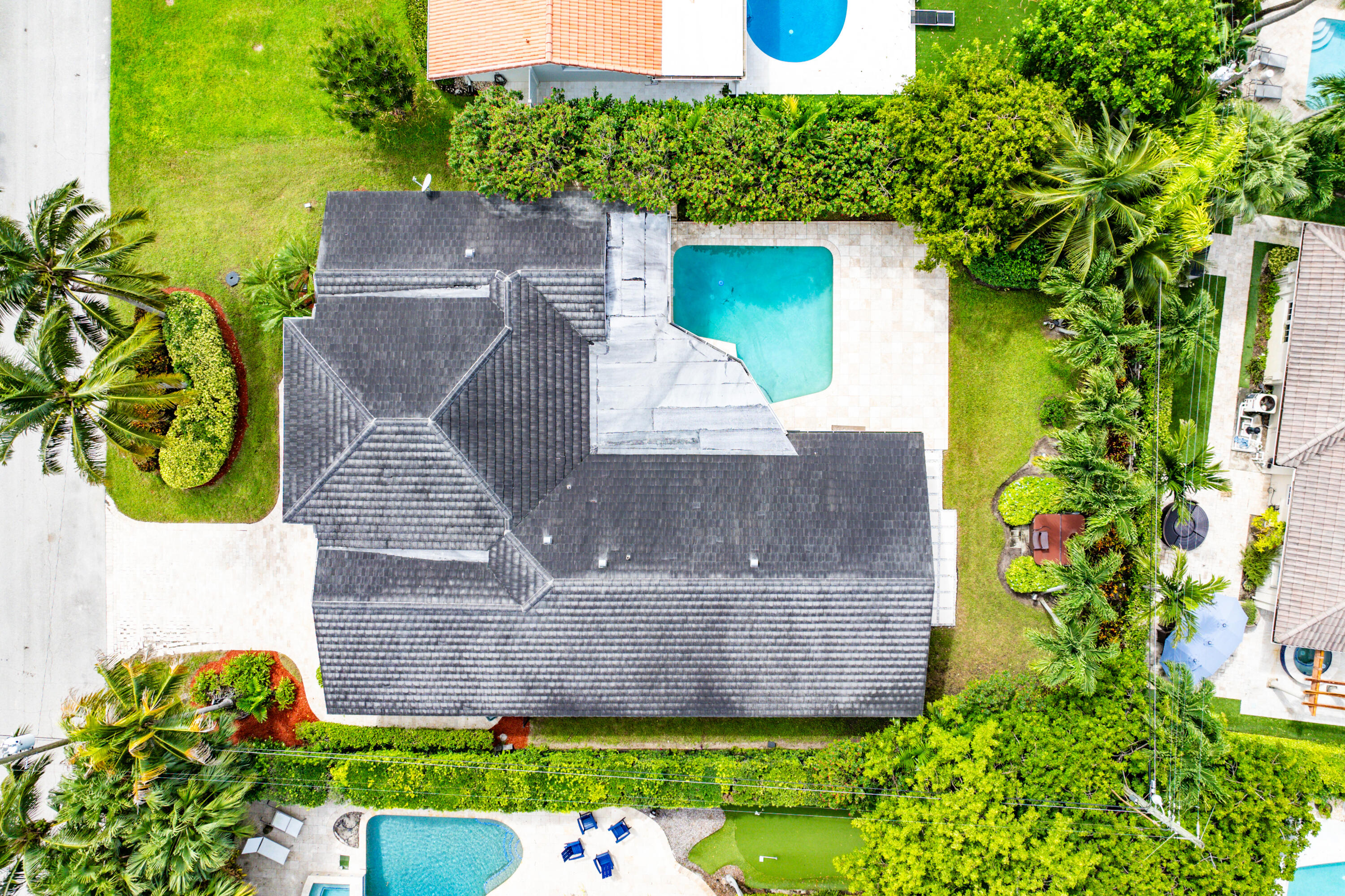 783 Valencia Drive Boca Raton, FL 33432 - Photo 35 of 45 a view of a yard with plants