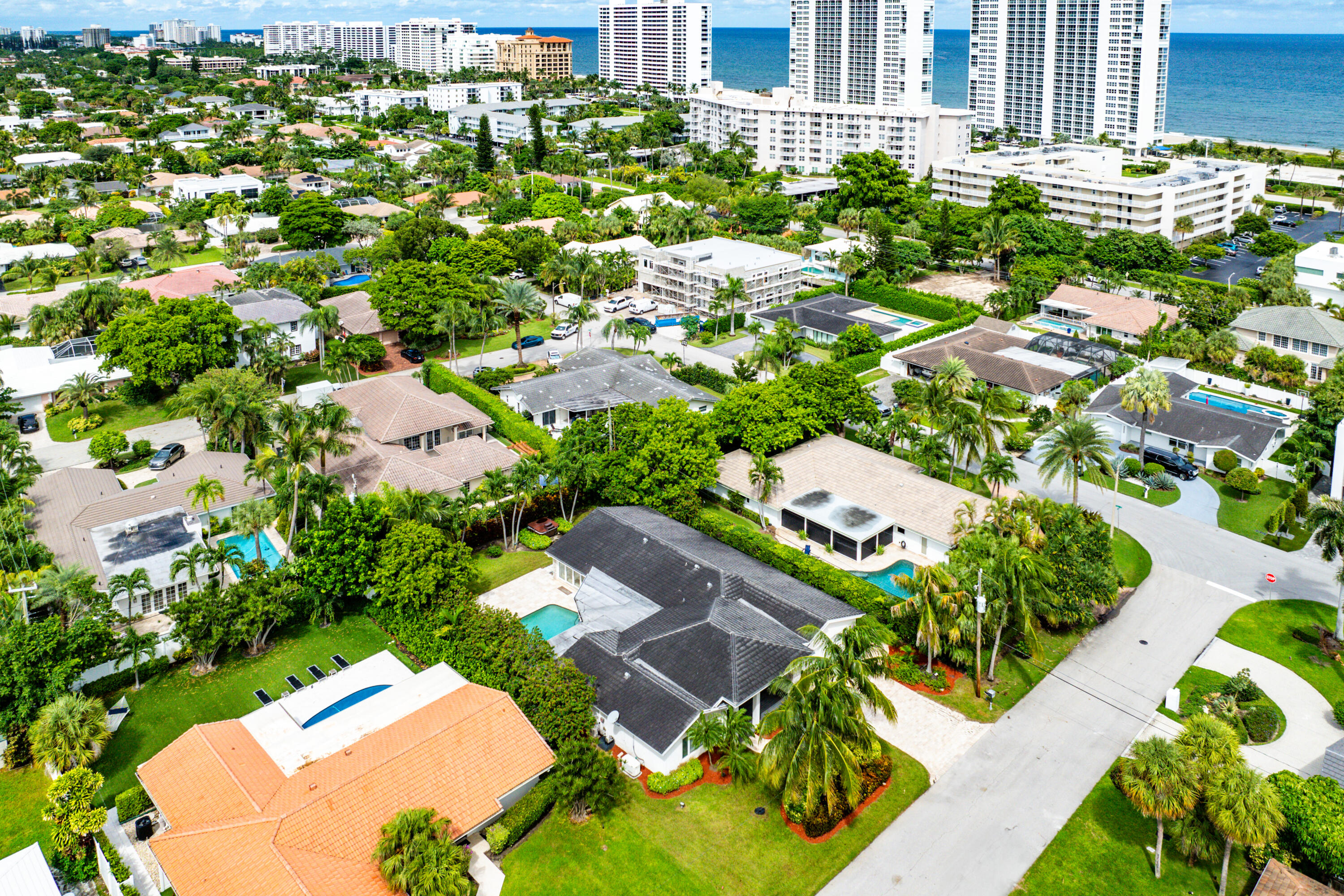 783 Valencia Drive Boca Raton, FL 33432 - Photo 40 of 45 an aerial view of residential houses with outdoor space
