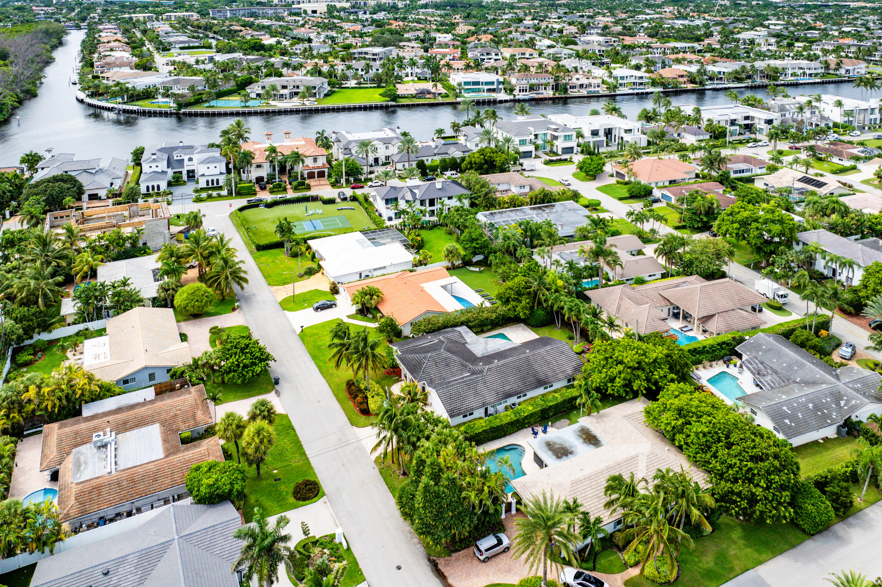 783 Valencia Drive Boca Raton, FL 33432 - Photo 43 of 45 an aerial view of residential houses with outdoor space