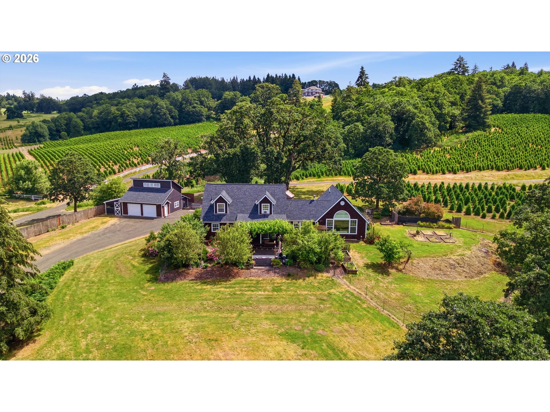 13880 McCaleb Road Monmouth, OR 97361 - Photo 1 of 44 a balcony with outdoor seating and garden