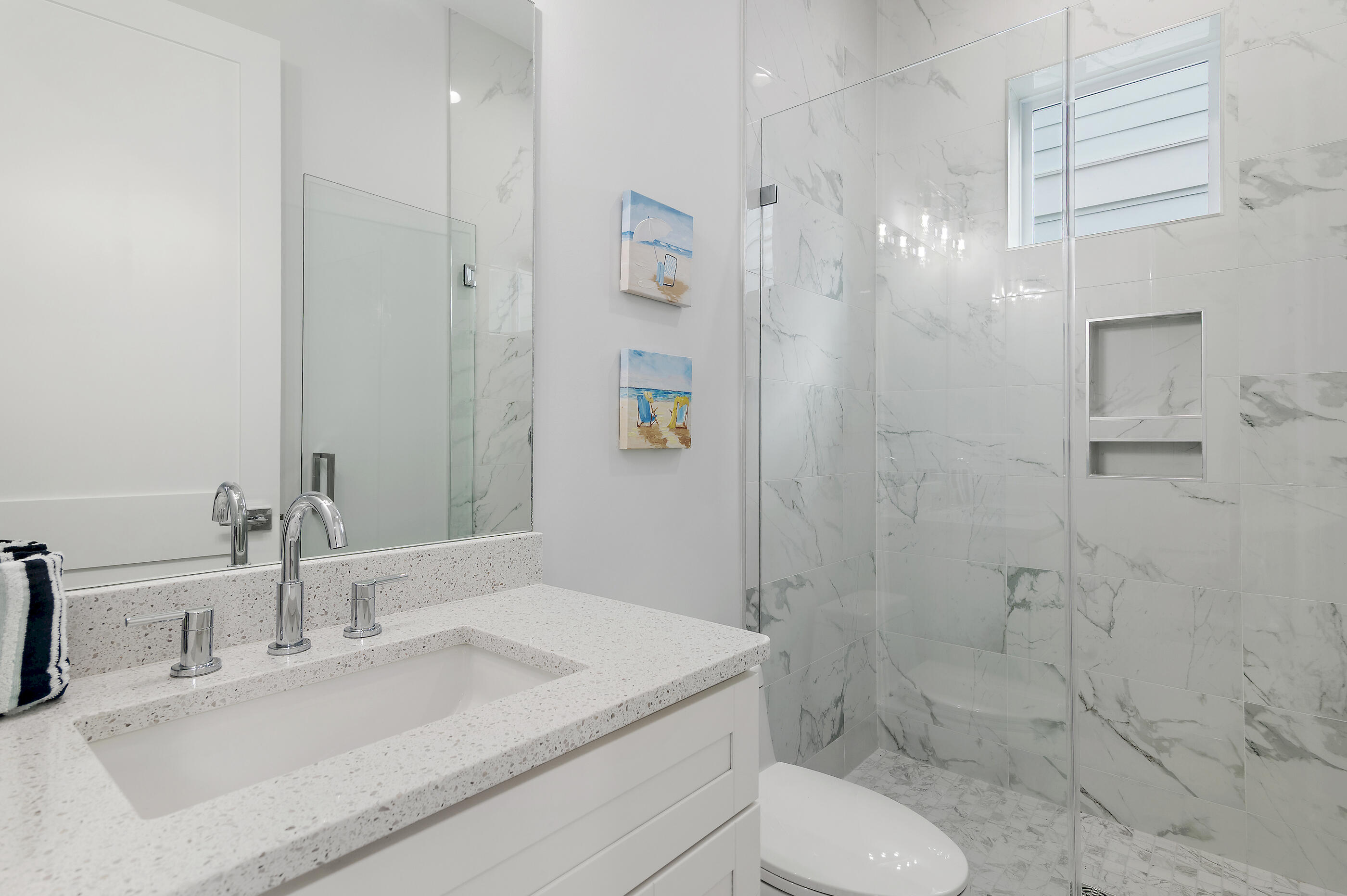 171 Redbud Ln Inlet Beach Inlet Beach, FL 32461 - Photo 13 of 37 a bathroom with a sink toilet and shower