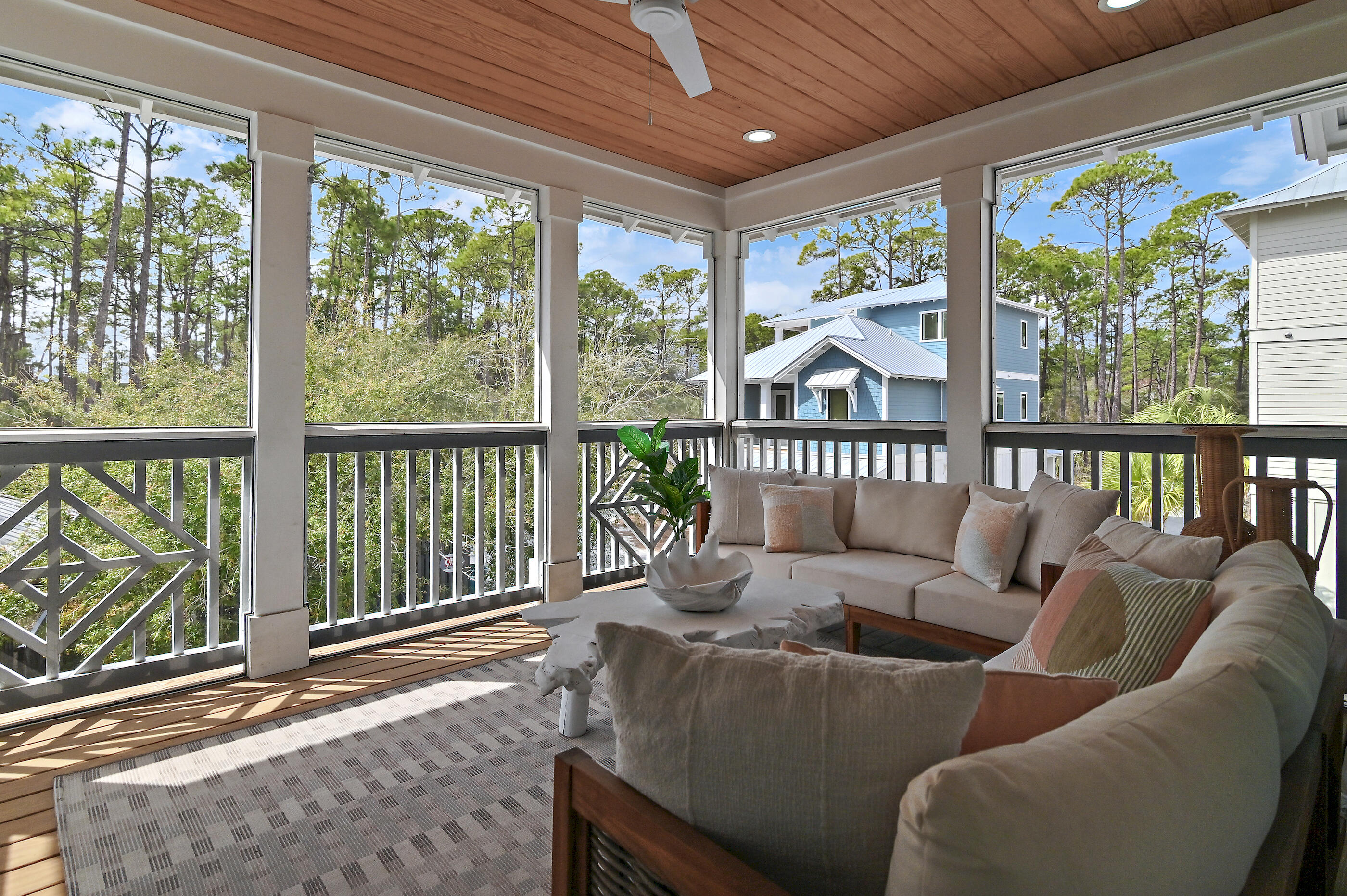171 Redbud Ln Inlet Beach Inlet Beach, FL 32461 - Photo 16 of 37 a living room with furniture and a large window