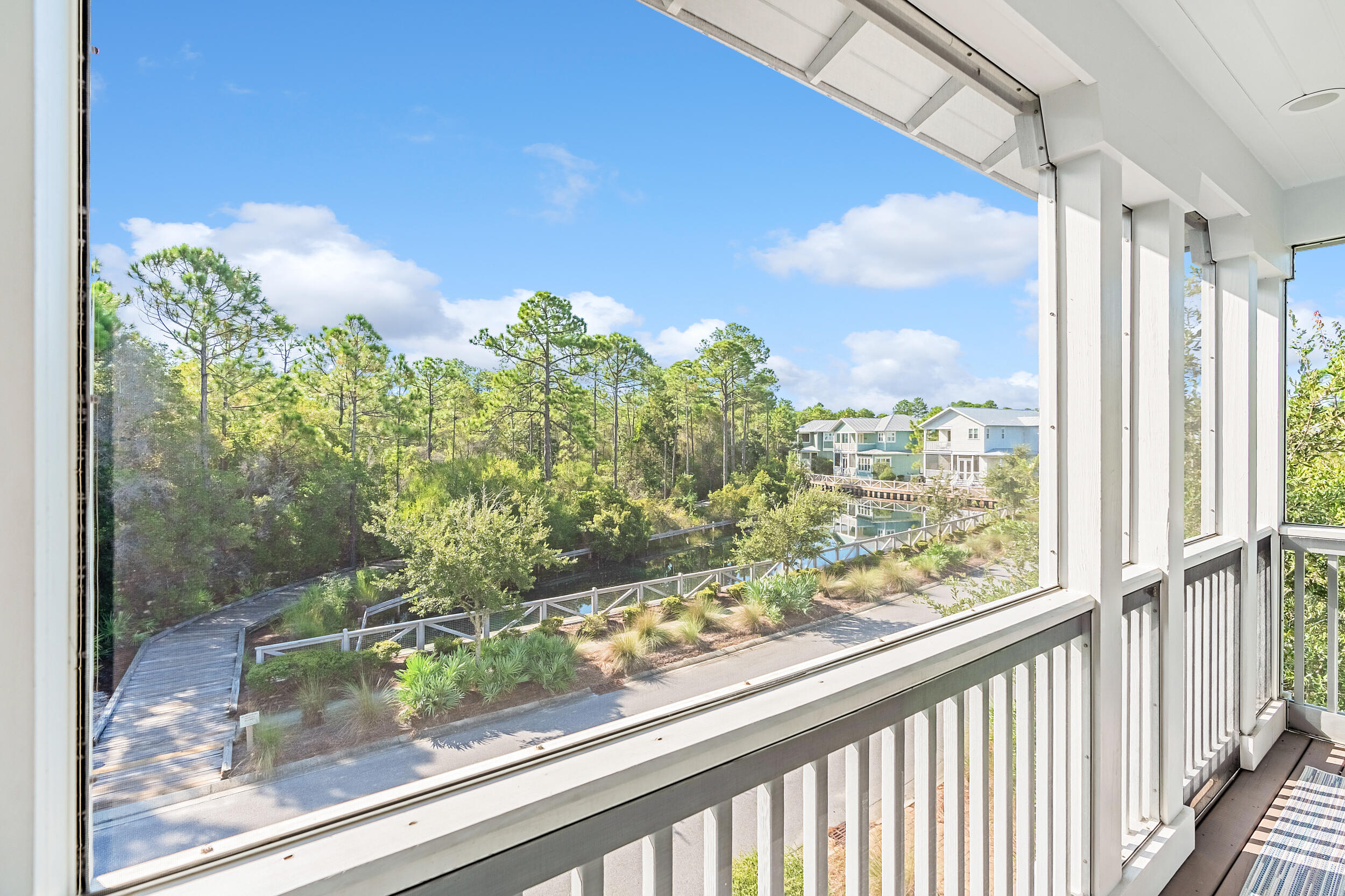 995 Sandgrass Boulevard Santa Rosa Beach, FL 32459 - Photo 27 of 58 Screened porch overlooking Nature views