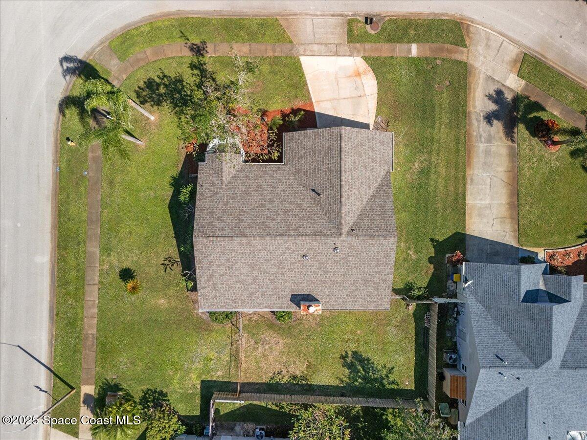 875 Evergreen Place Rockledge, FL 32955 - Photo 26 of 27 an aerial view of a residential building