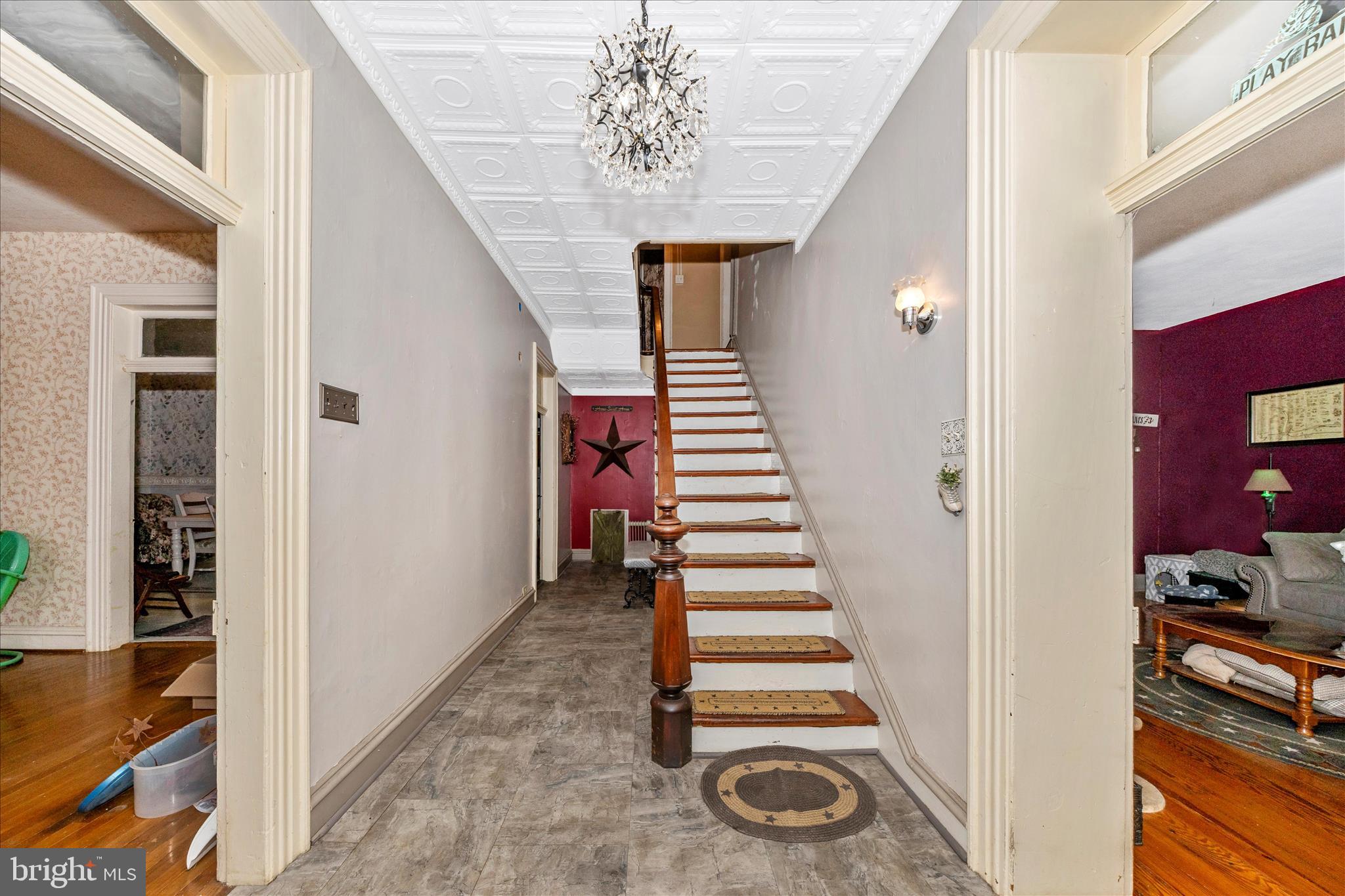 30 West Potomac Street Williamsport, MD 21795 - Photo 3 of 52 a view of entryway and hall with wooden floor