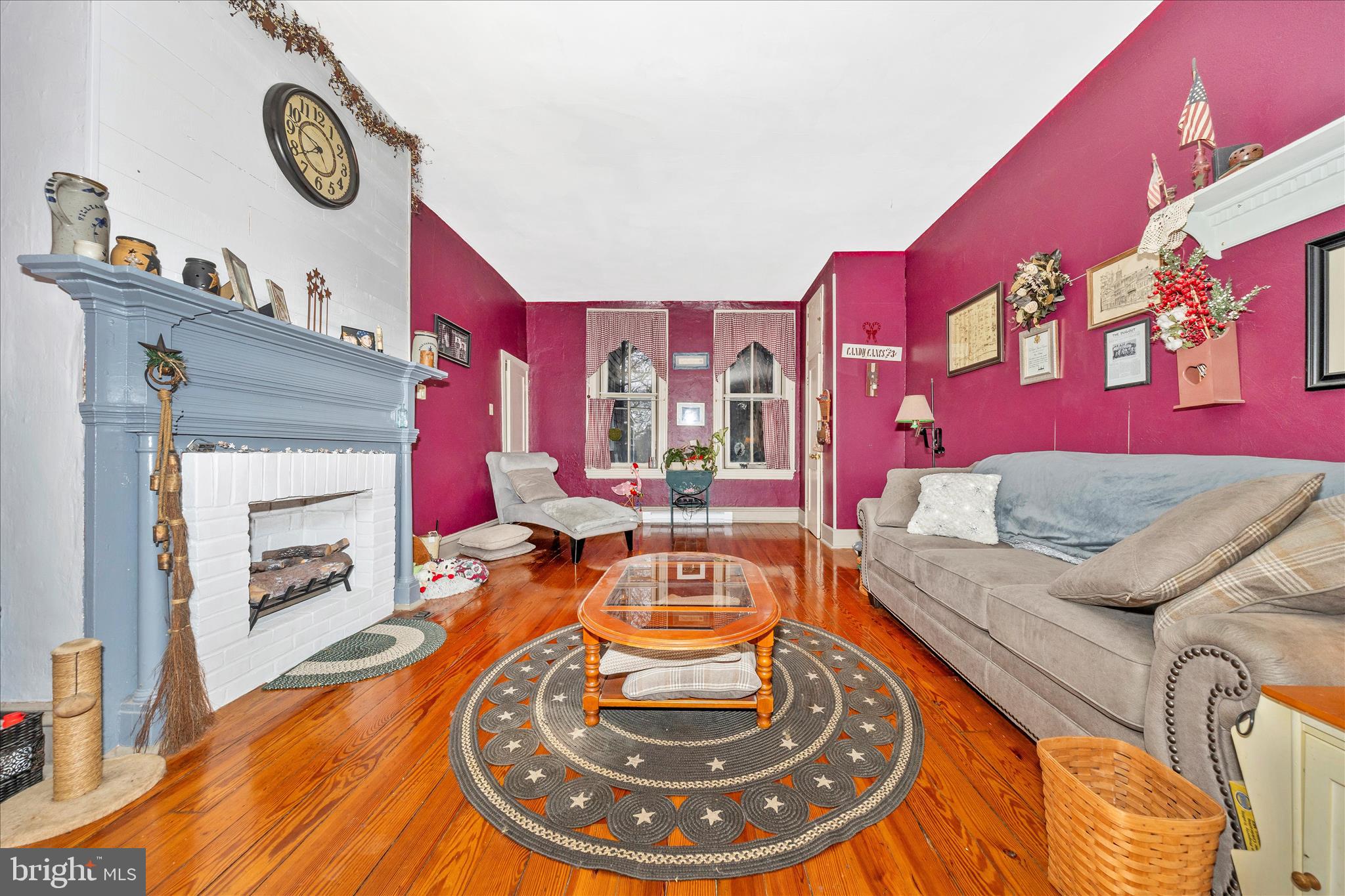 30 West Potomac Street Williamsport, MD 21795 - Photo 6 of 52 a living room with furniture and a fireplace