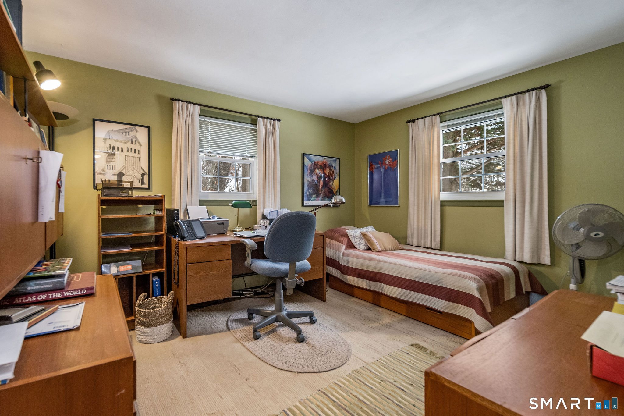 162 Yankee Peddler Path Madison, CT 06443 - Photo 18 of 39 a bedroom with two beds and a desk