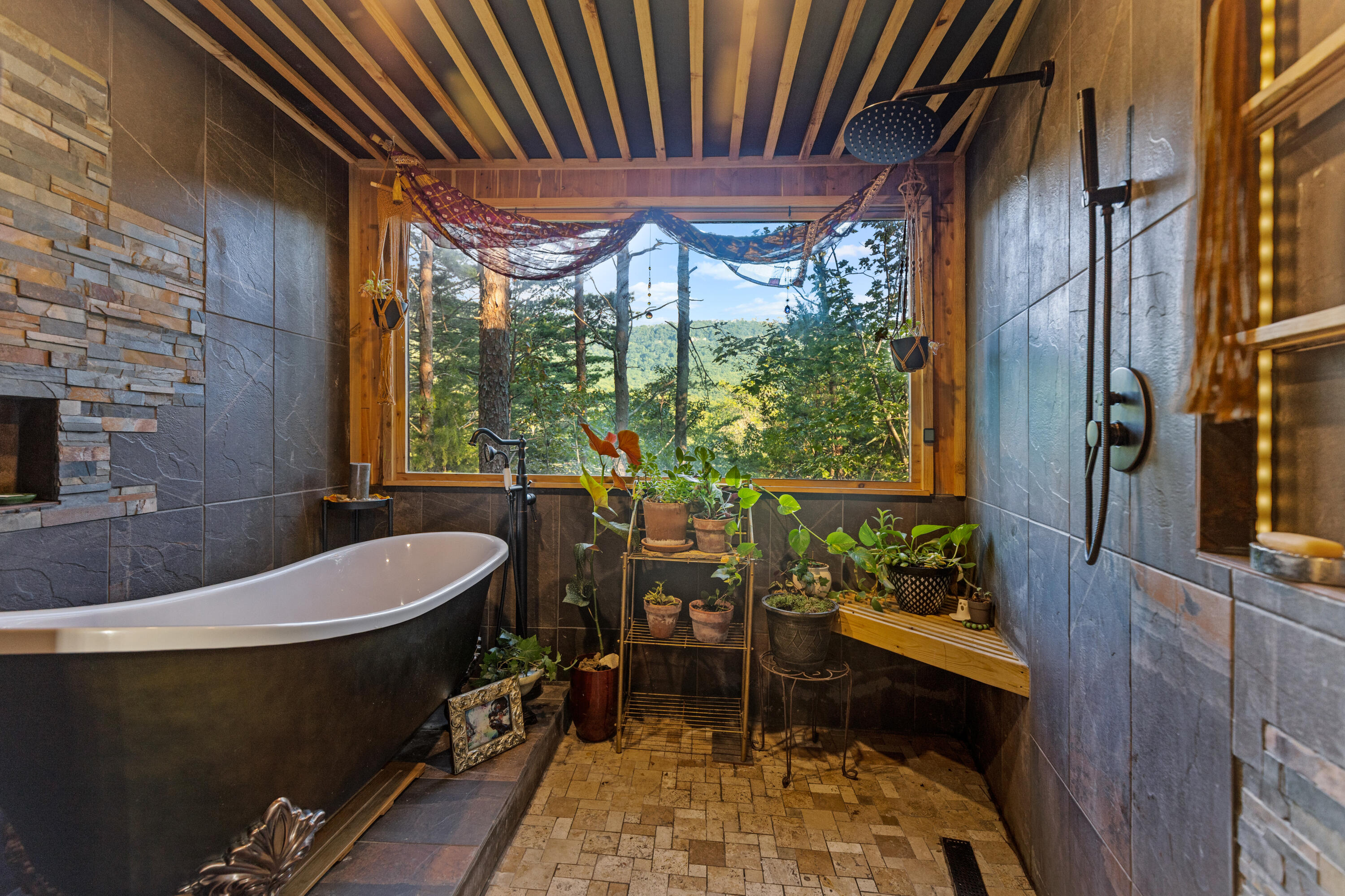 3584 Mason Road Rising Fawn, GA 30738 - Photo 24 of 84 Claw foot tub & Shower