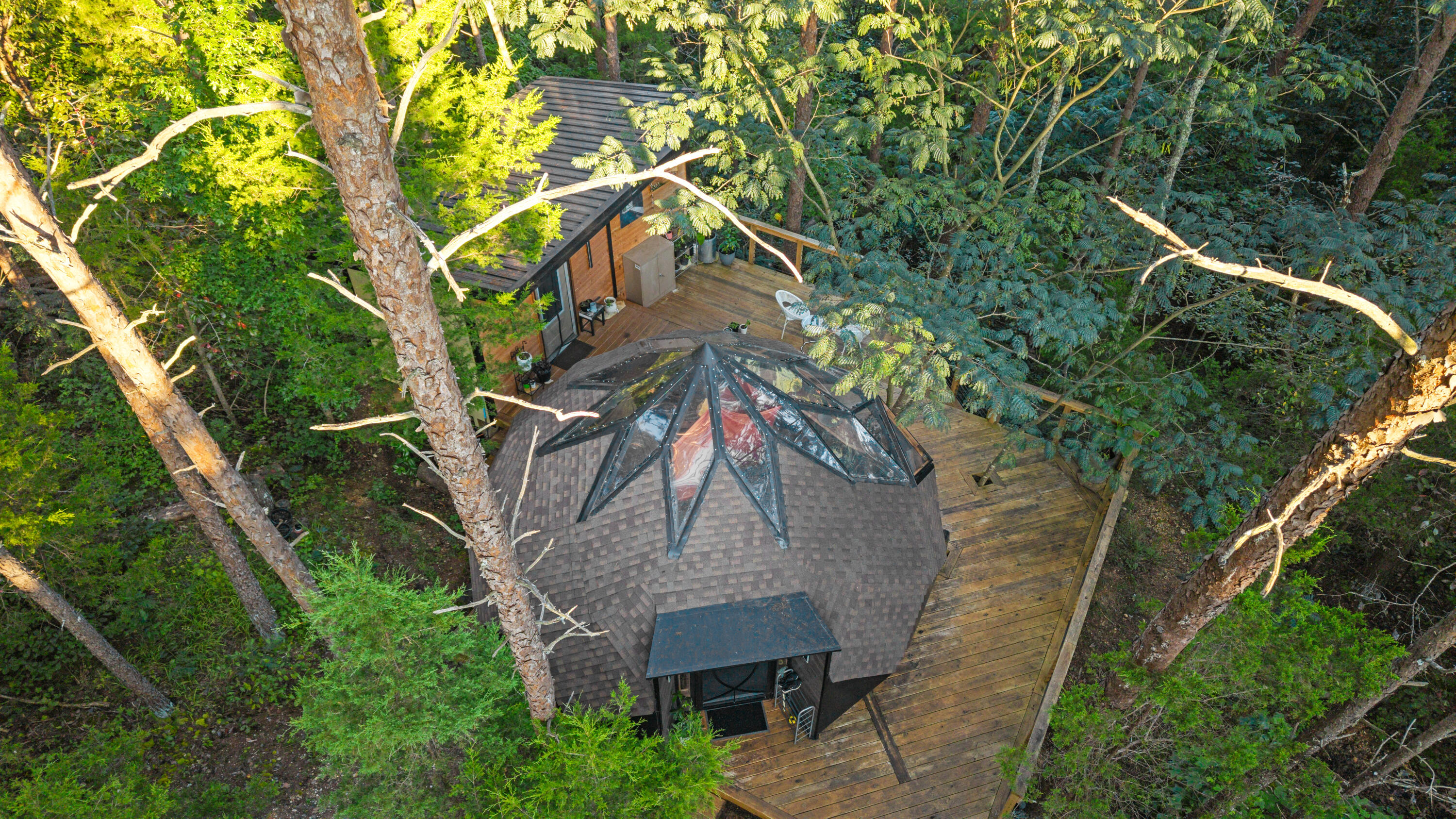 3584 Mason Road Rising Fawn, GA 30738 - Photo 3 of 84 20 foot round Geometric Dome