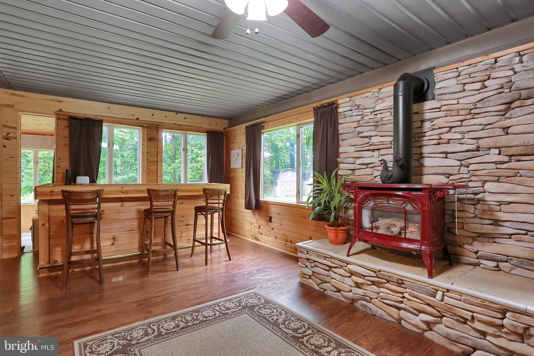Propane stove keeps you toasty warm on winter days