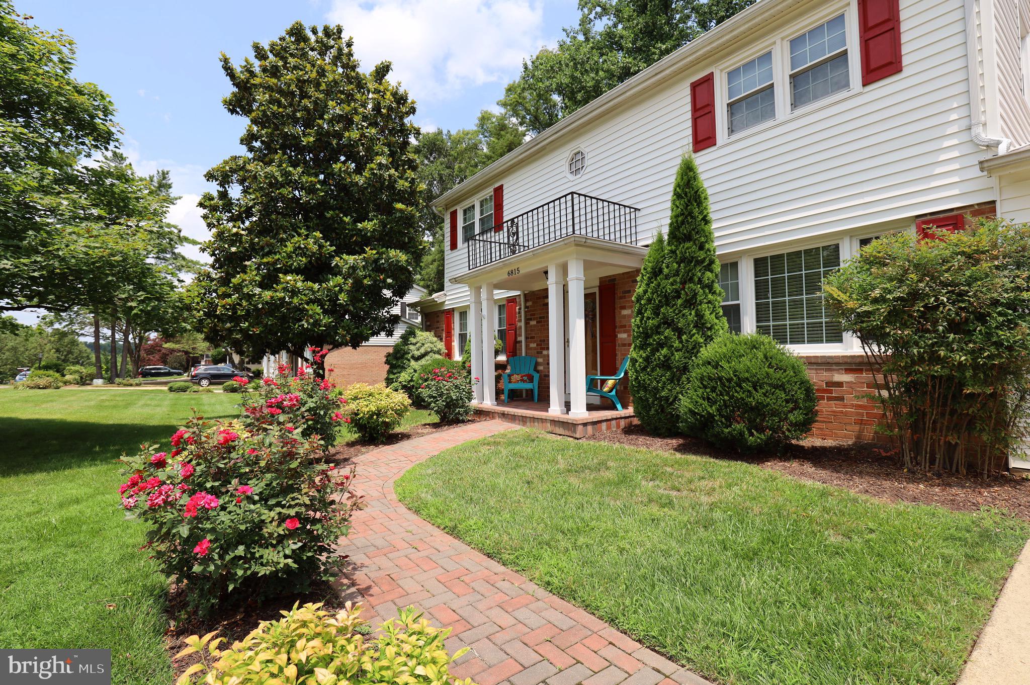 6815 Sydenstricker Road Springfield, VA 22152 - Photo 4 of 47 Brick Walkway