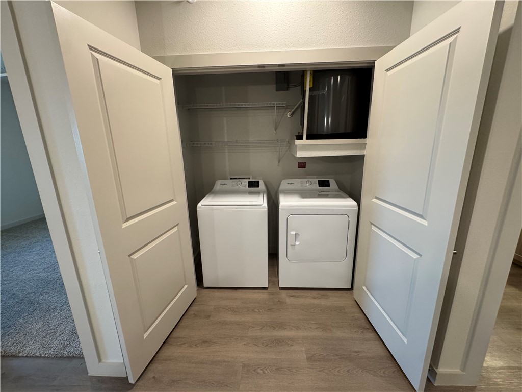 6000 Jones Road, Unit 4202 Bryan, TX 77807 - Photo 19 of 20 a utility room with dryer and washer