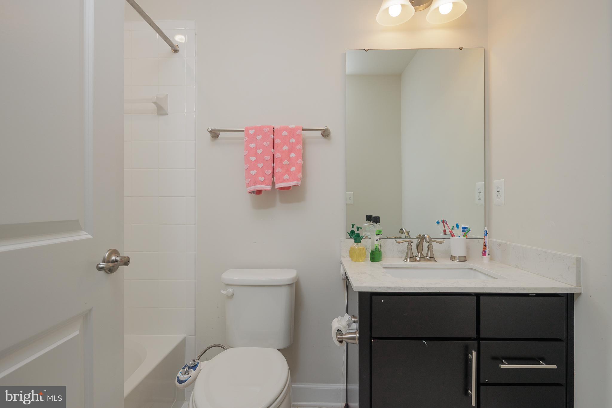 22355 Exe Square Ashburn, VA 20148 - Photo 18 of 65 a bathroom with a sink mirror and toilet