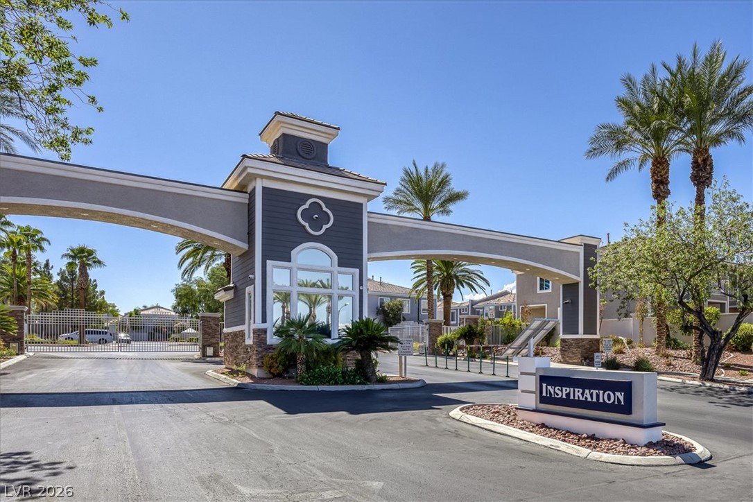 251 Integrity Ridge Drive Henderson, NV 89052 - Photo 28 of 32 An impressive security gatehouse welcomes residents into this exclusive community.
