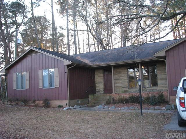 218 Long Ridge Road Plymouth, NC 27962 - Photo 2 of 23 House front view with walkway and concrete pad