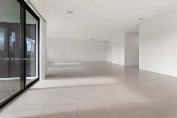 a view of empty room