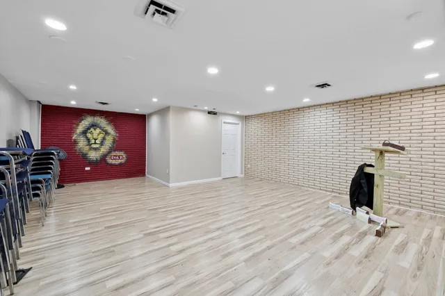 a view of livingroom with furniture and stairs