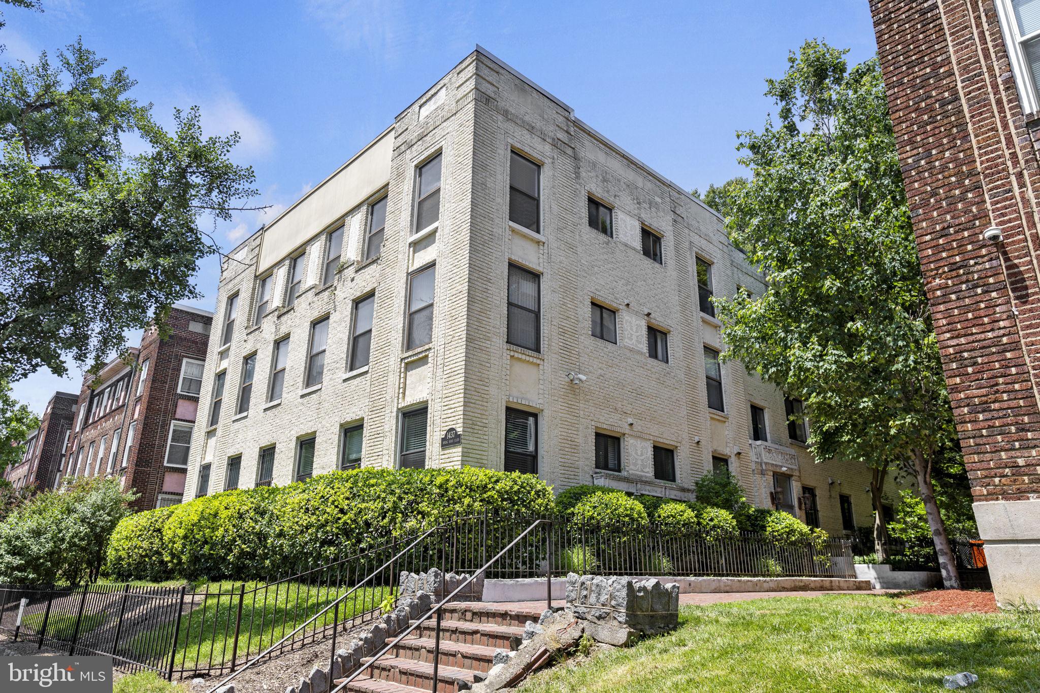 1437 Spring Road Northwest, Unit 21 Washington, DC 20010 - Photo 23 of 25 a front view of a building