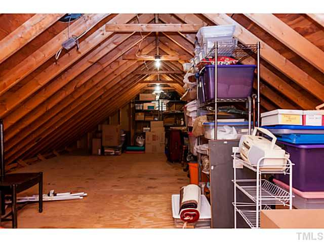 8109 Windsor Ridge Drive Raleigh, NC 27615 - Photo 23 of 25 Tons of walk-in attic storage