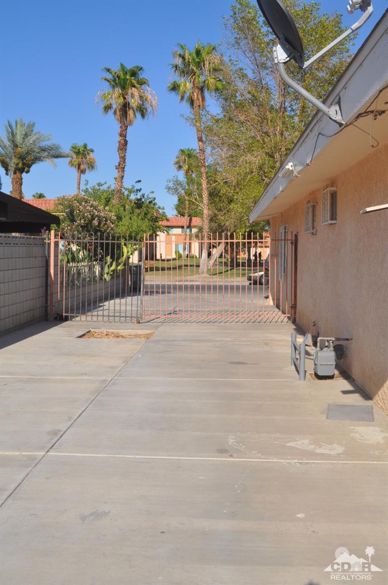 46531 Vargas Road Indio, CA 92201 - Photo 10 of 18 a view of a backyard of a house