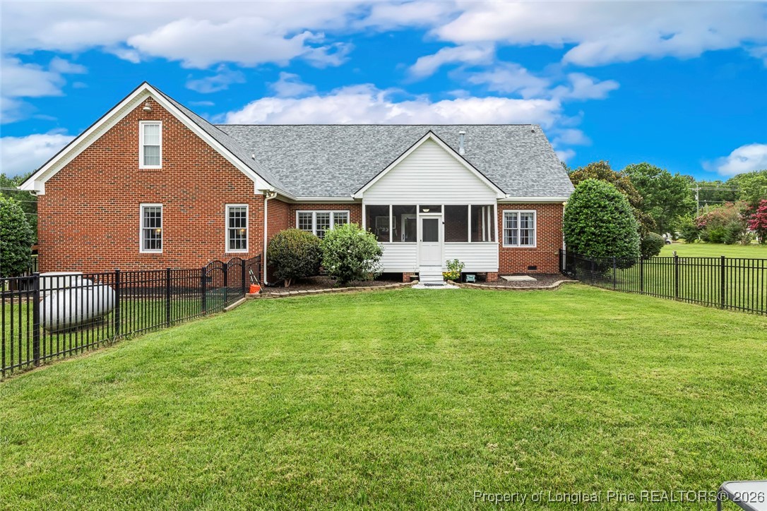 514 Averette Road Rolesville, NC 27571 - Photo 36 of 38 a front view of a house with garden