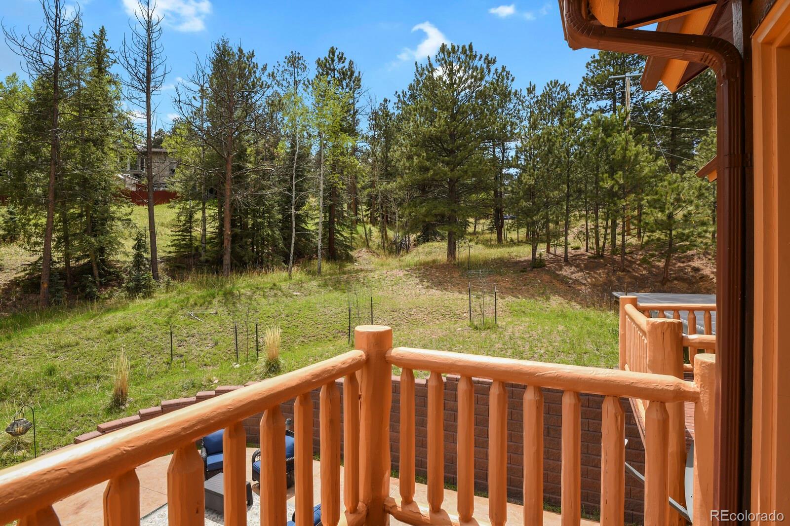417 Witter Gulch Road Evergreen, CO 80439 - Photo 44 of 50 a view of lake from a balcony