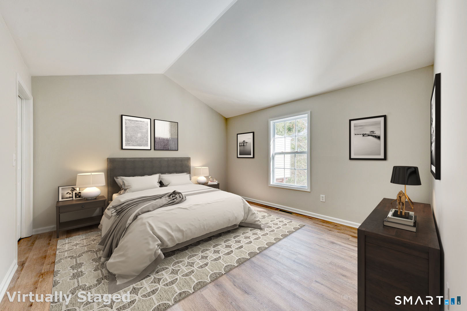 159 Jennifer Lane, Unit 159 Newtown, CT 06482 - Photo 16 of 29 a bedroom with a bed and a window